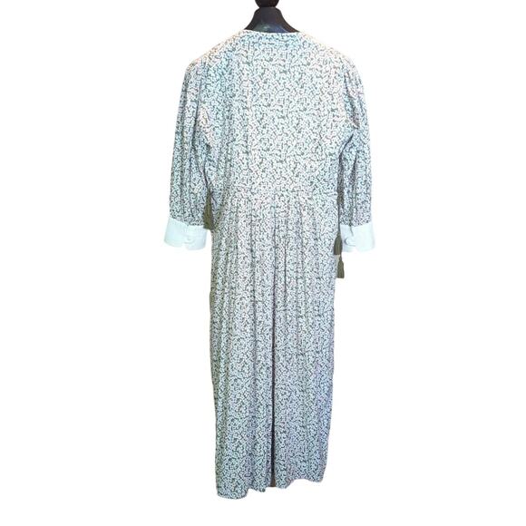 Seraphina London Maxi Dress Size Large Floral Cotton Prairie - Picture 2 of 6